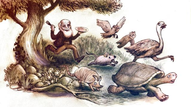 In the past, people believed that life forms were fixed, such as sheep ...