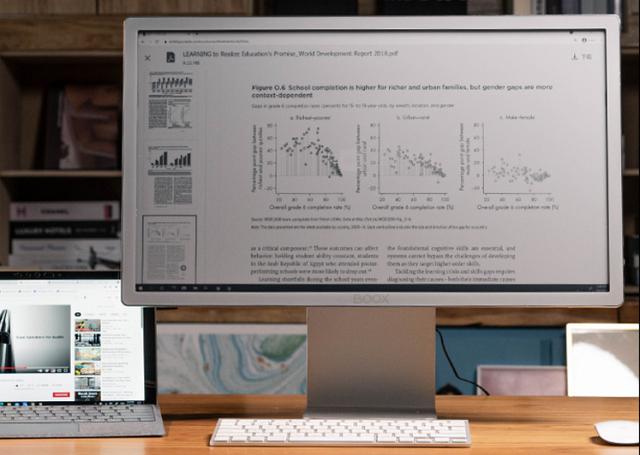 文石发布25.3英寸墨水屏显示器，3K分辨率，售价8999元