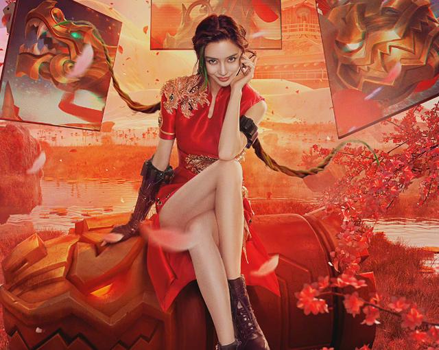 angelababy角色扮演金克丝，展现多变的可能，惊艳到了