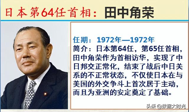 历任101位日本首相简介，谁是你心中对我们最友好的日本首相？