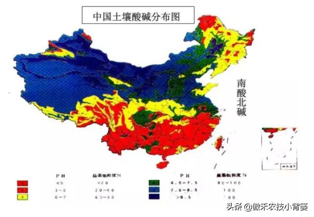 我国耕地土壤“南酸北碱”：酸性土壤和碱性土壤怎样施肥效果好？4