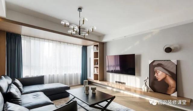 电视背景墙 柜子(电视背景墙柜子效果图现代简约)-天晟网