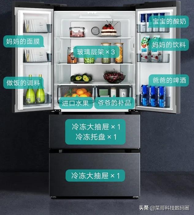 冰箱异味重，食材难保鲜？云米AI智能冰箱21Face 2帮你解决烦恼