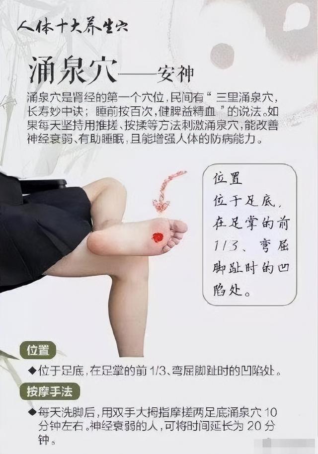 10个中医常用的养生穴，哪里不舒服按哪里，简单易学，建议收藏