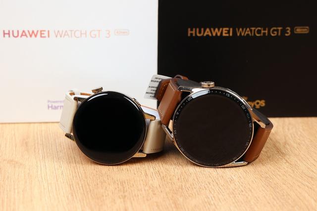 华为WATCH GT3开箱：46mm和42mm对比，哪个是你的菜？