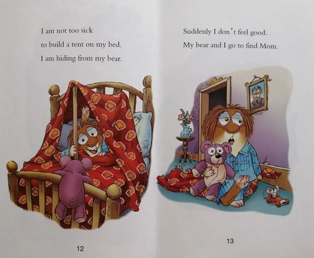 英文绘本精读I Can Read | 学习生病的表达Just A Little Sick