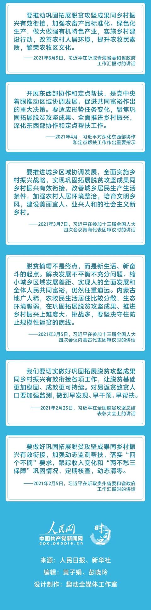 巩固脱贫攻坚成果 不发生规模性返贫