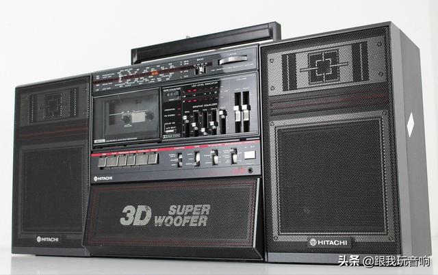日立 Hitachi TRK-3D9 单卡收录机 4波段收音机 便携式立体声音响