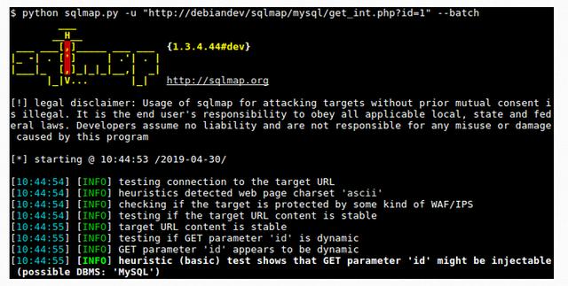 sqlmap 报错注入「怎么提交漏洞」