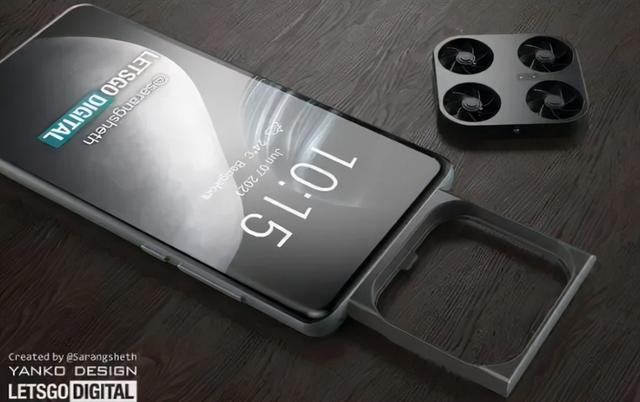 Vivo出了一项专利，手机中可以搭载无人机