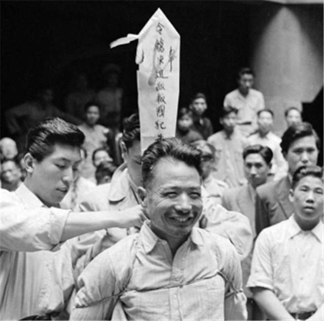 “汉奸”朱大同面带微笑赴死，民众欢呼雀跃，最后却被评为烈士