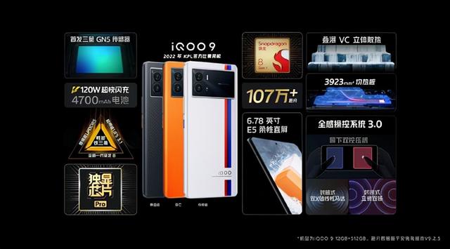 iQOO 9系列发布会汇总：3999元入手全新一代骁龙8旗舰-第32张图片-9158手机教程网