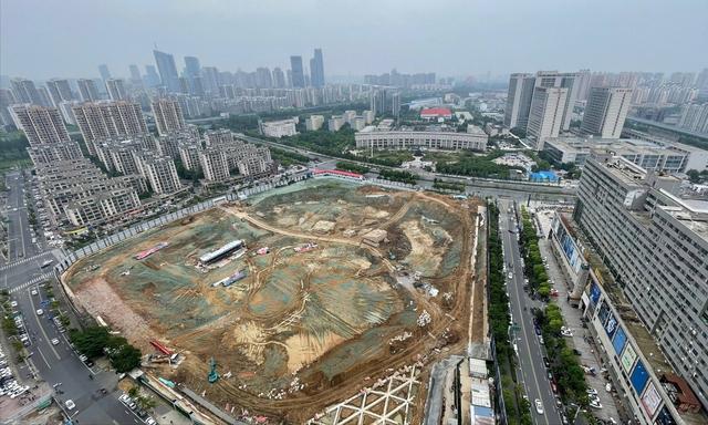 安徽合肥在建超高地标——由祥源城引领，恒大宝能摩天项目成遗憾