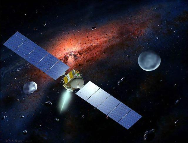 地球一直漂浮在太空中，为何其重达60万亿亿吨，却不会向下坠落？
