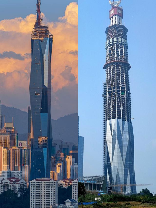 吉隆坡PNB118大廈——憑借160米高的桅杆，刷新世界第二高樓高度
