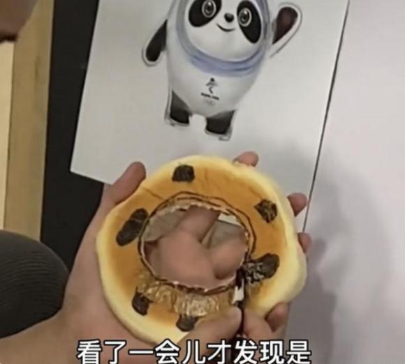 美术生啃出“冰墩墩”走红，评论区笑不活了，这才叫美术思维