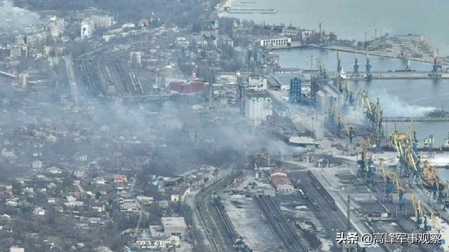 12小时拿下港口区，联军将亚速营压缩到钢铁厂：大轰炸进入倒计时