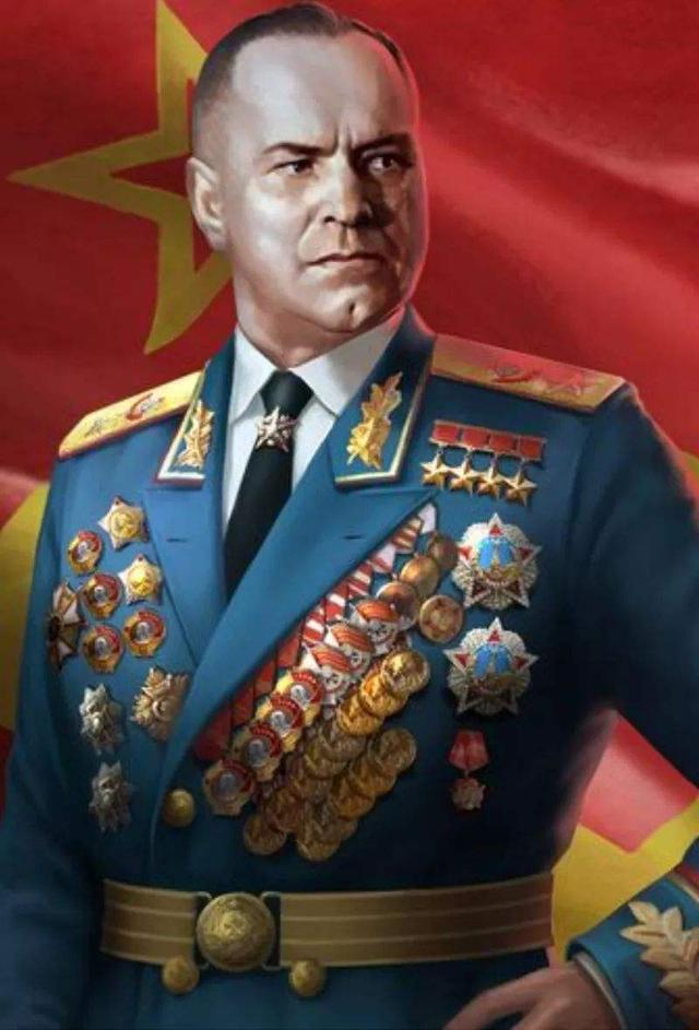 朱可夫红场阅兵后，瞟了一眼身边的斯大林，他把手放下了