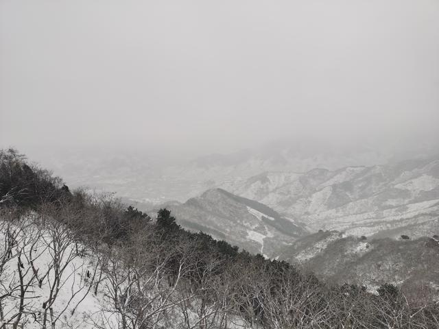 遊北京—雪中的慕田峪長城