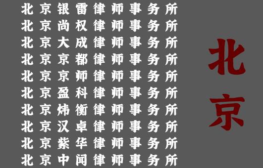 北京刑事辩护著名律师