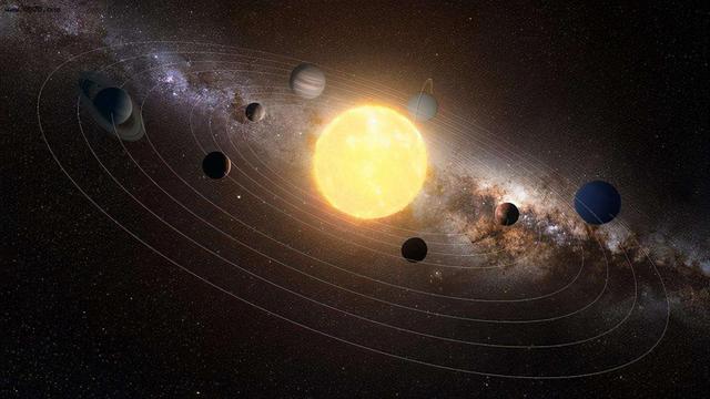 地球一直漂浮在太空中，为何其重达60万亿亿吨，却不会向下坠落？