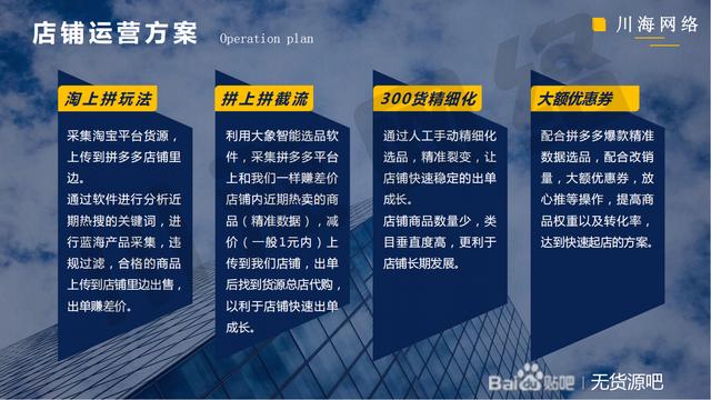 品多多软件,投资代理 品多多精细运营技术教学