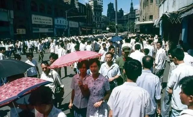 80年代中国人的穿搭罕见绝版彩色老照片
