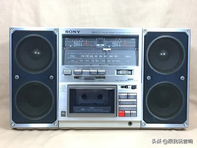 SONY CFS-F40 索尼立体声收音机盒式磁带机音响