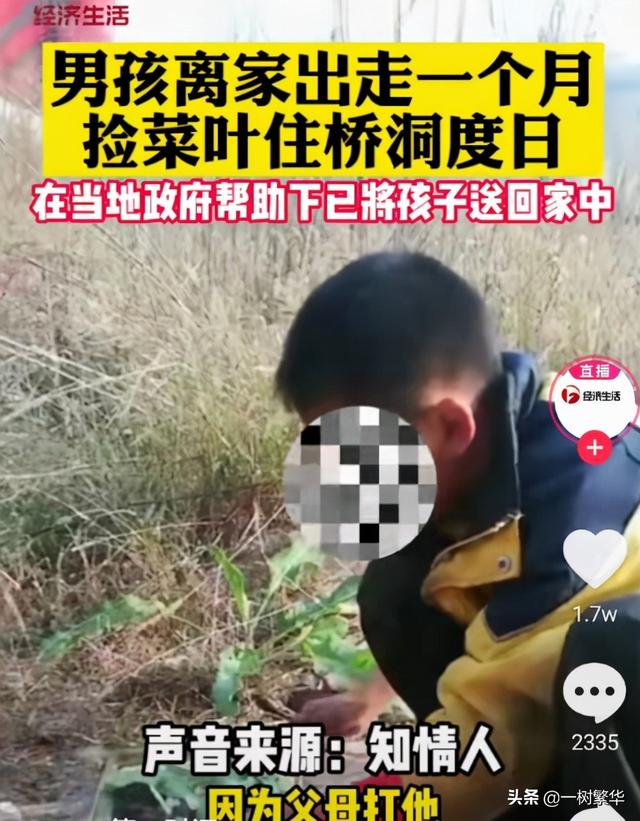 离家出走多天的孩子(离家出走的孩子都是什么下场)