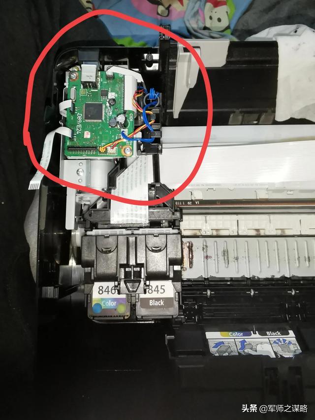 佳能的打印机如何加墨水佳能喷墨打印机2580故障灯大全图解