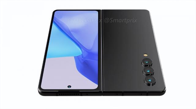 三星 Galaxy Z Fold4 渲染图曝光 采用可折叠的设计