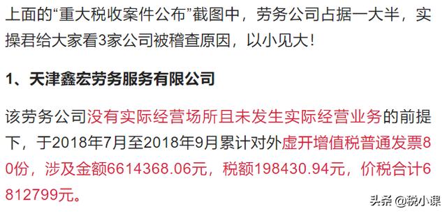 警惕！一大批企业被严厉打击！2022年，这些企业将是重点稽查对象