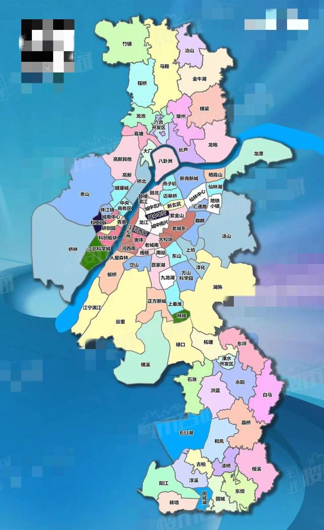 南京新房的板块划分,南京买房升值空间大的区域或楼盘