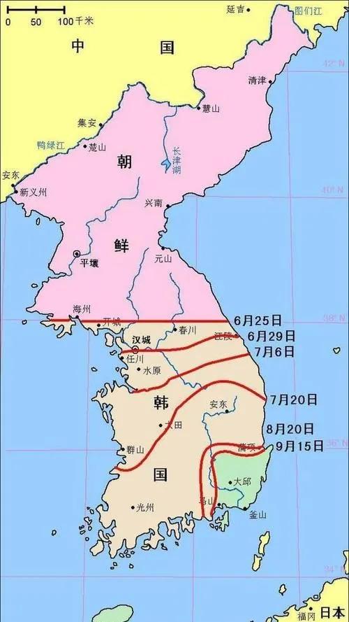 始于三八线的朝鲜战争，为何最终还停在三八线附近？巧合还是必然