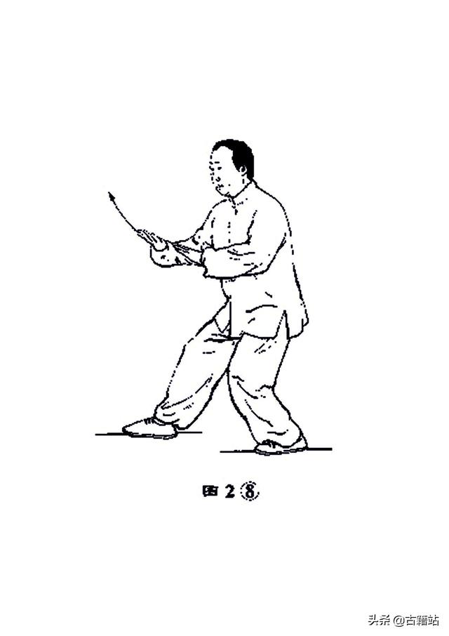 武功秘籍:吴式太极拳图谱45式教学 第13张 武功秘籍:吴式太极拳图谱45式教学 第13张