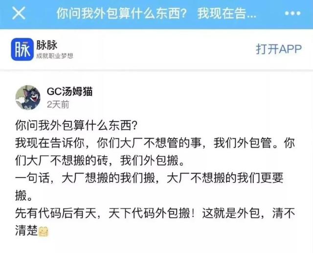 大厂不想管的事，外包管得了？