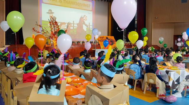 感恩于心，知恩于行！记普林斯顿国际幼儿园感恩节主题活动