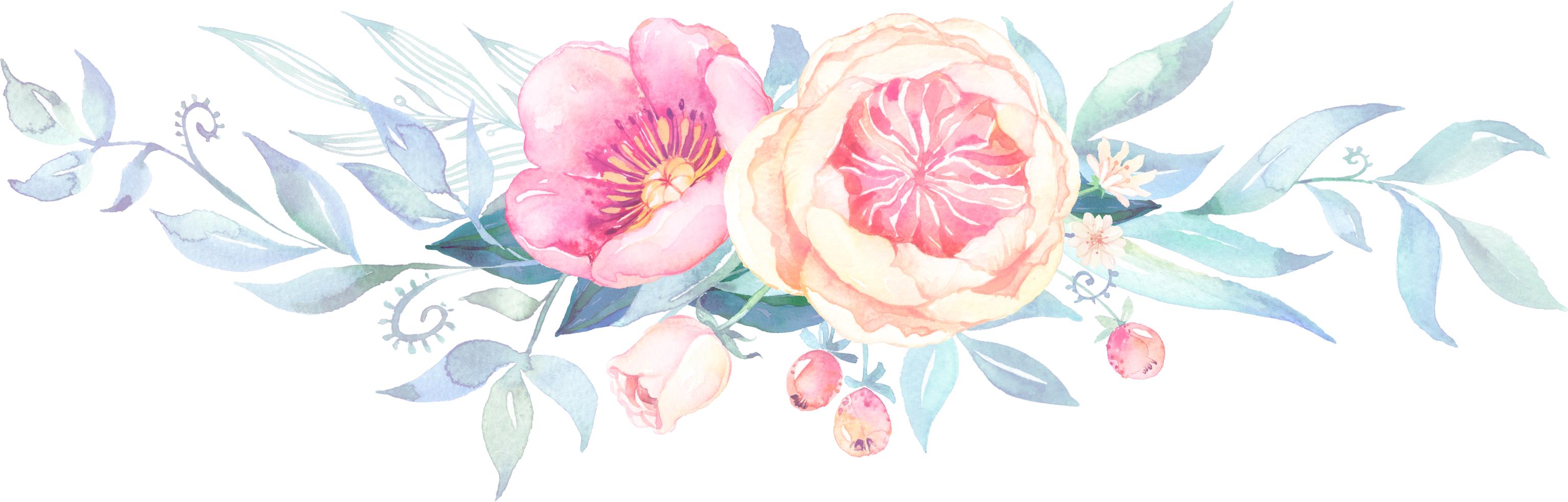 花卉图案手绘简单（漂亮的花卉手绘图案）(12)