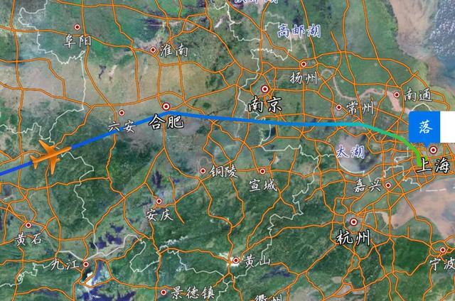 重庆江北至上海虹桥机场1537公里 你知道飞机在天上是怎么飞的吗