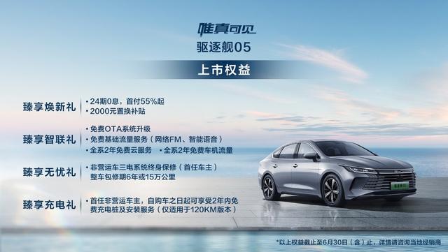 DM-i超混轿车新选择，比亚迪驱逐舰05上市，售价11.98~15.58万元