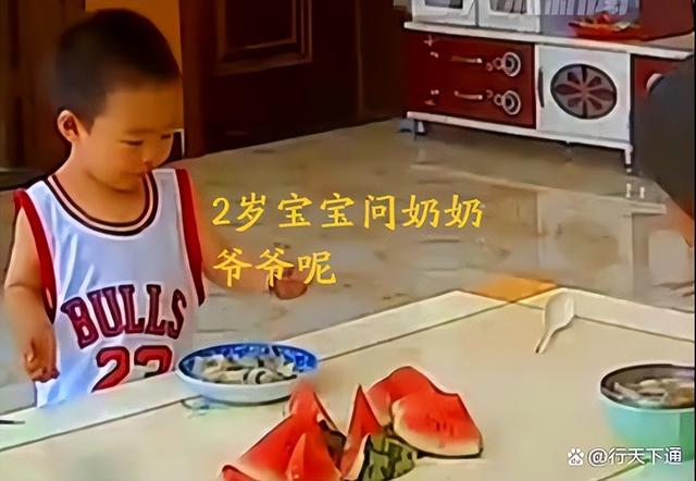 问爷爷奶奶好（河南2岁宝宝问奶奶爷爷去向）(1)