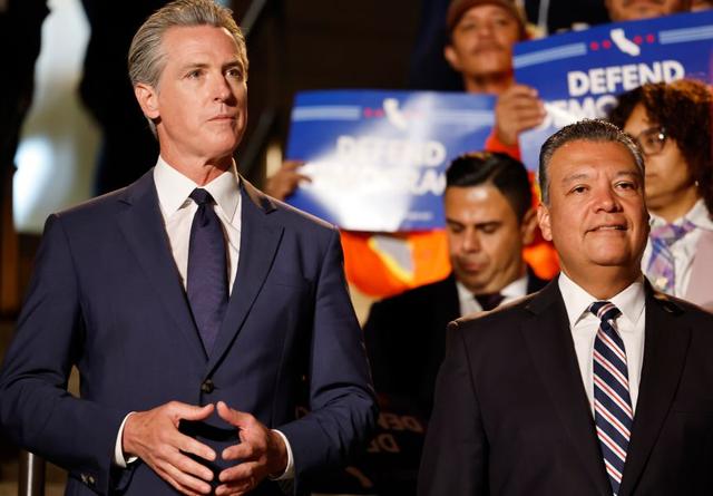 加州州長競選因民主党參選議員攪局，民主黨高層望紐森收拾局面 - 