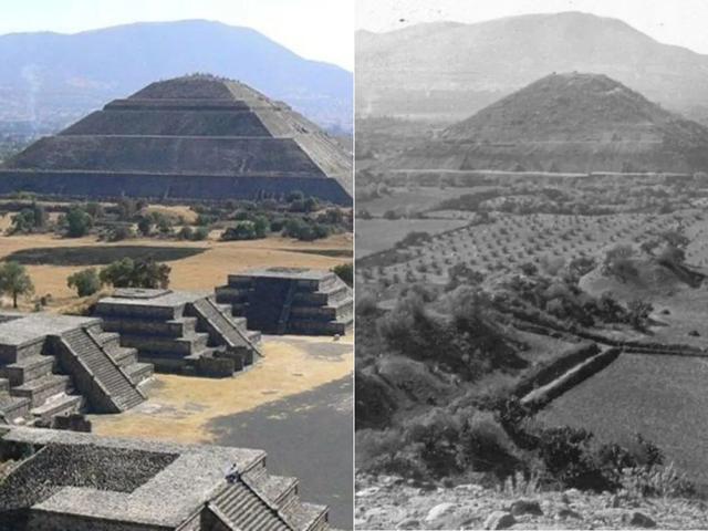 35张震撼对比照！世界著名景点100年前是什么样？