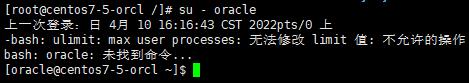 Linux环境中oracle表空间扩容