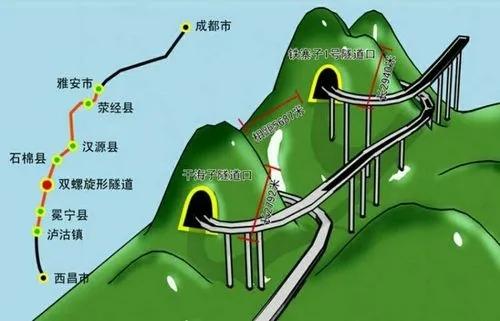 用天梯高架以及拖烏山山腹隧道,構建起高架與隧道的雙