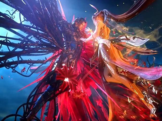 斗罗大陆：唐三小舞情人节专属Logo出炉，确认过武魂，遇上对的人