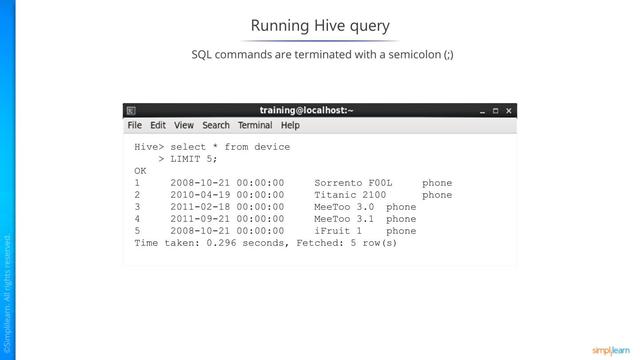 大数据hadoop and spark CCA175入门介绍-Apache HIVE（精美纯图片）