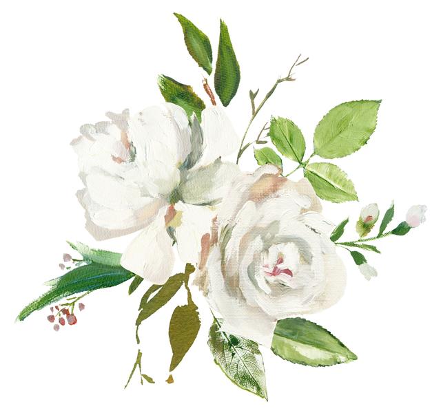 花卉图案手绘简单（漂亮的花卉手绘图案）(36)