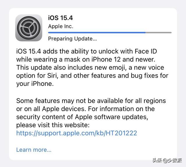 iPhone 终于可以戴口罩解锁了！iOS 15.4 正式版详解