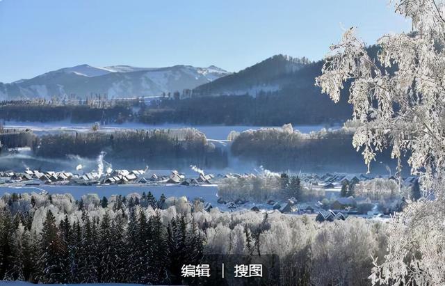 神的莊園，人的淨土，冬日禾木之美景